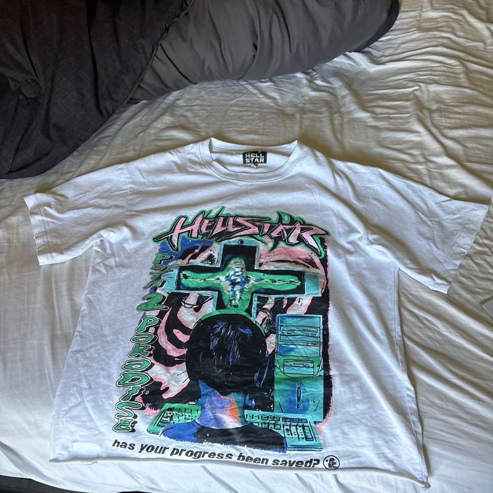 Cropped Hellstar tee